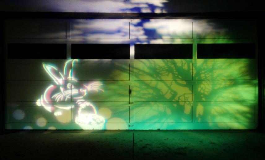 Easter 2011 Light Mural by MLRLV